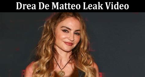 drea de.matteo leaked